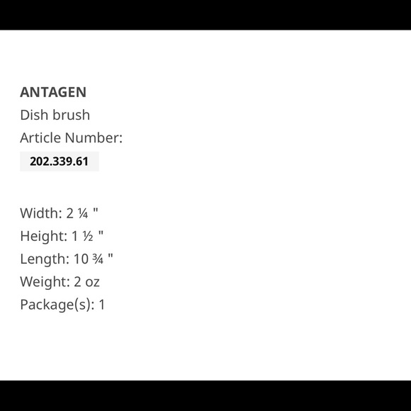 3/$15 Dish Brush Red - Picture 9 of 16